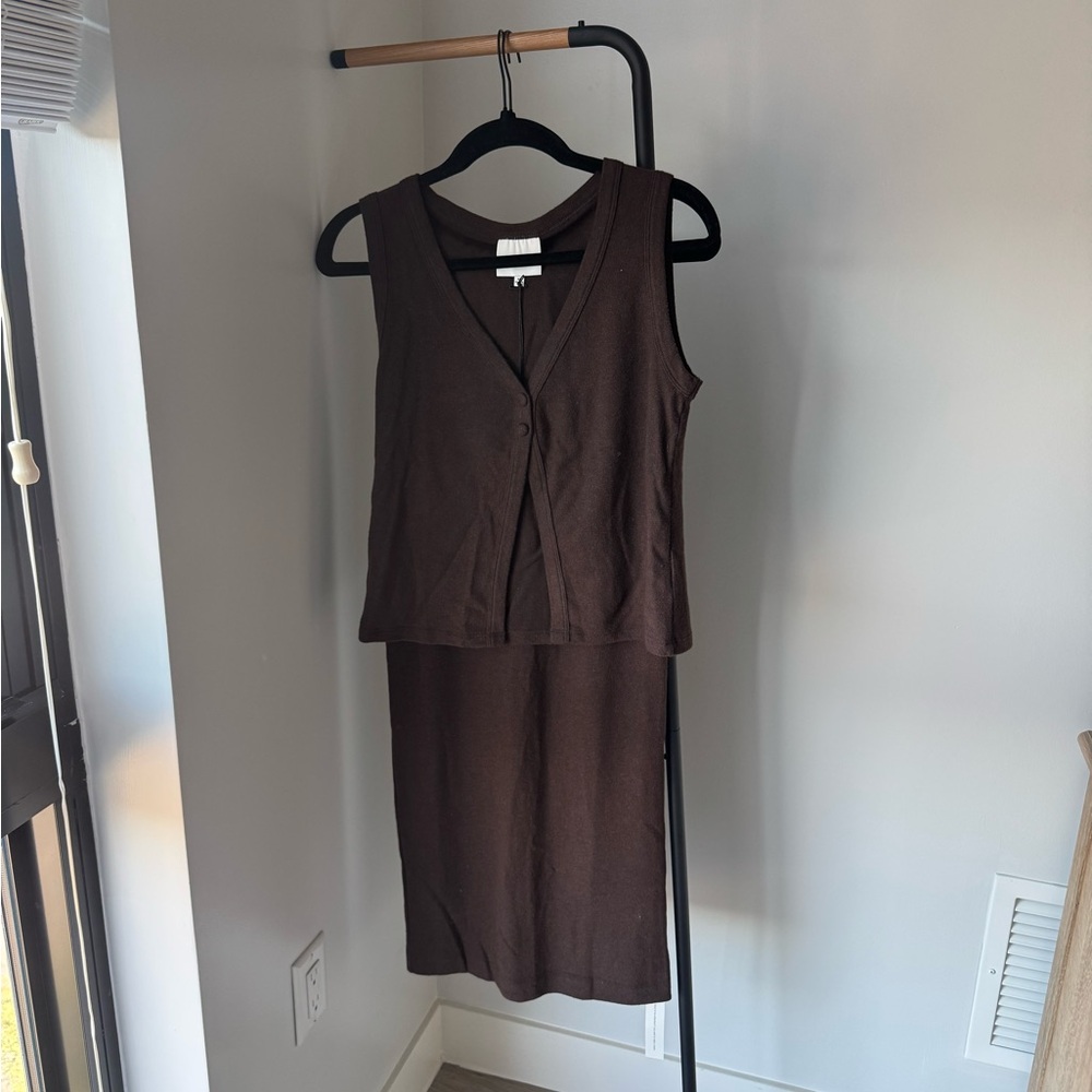 Reformation Olivia Knit Set